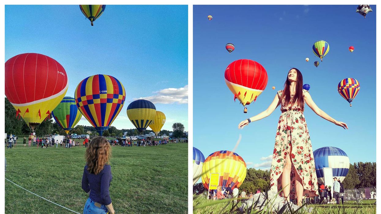 A Hot Air Balloon Festival Is Happening Near Ottawa This Summer