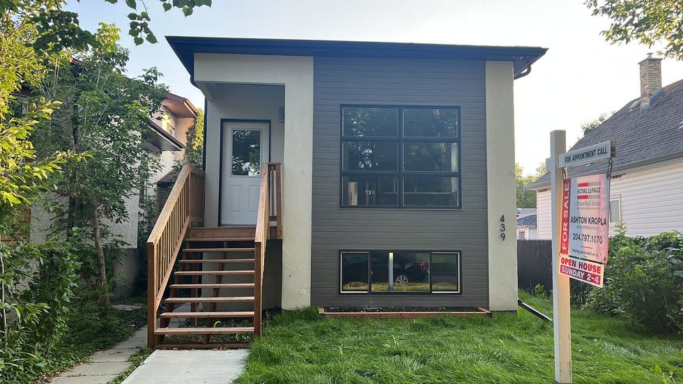 A house for rent in Winnipeg, MB.