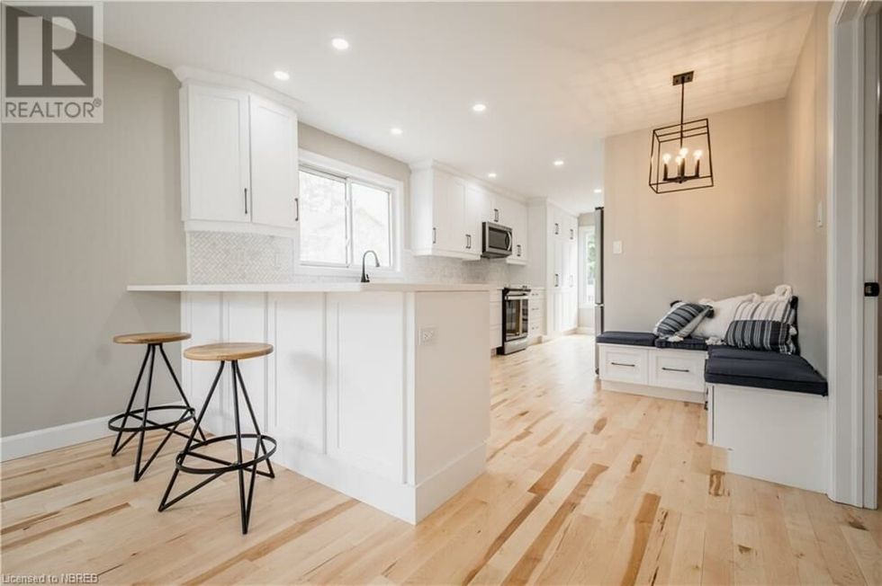 A house for sale in North Bay.