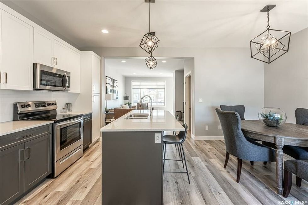 A house for sale in Saskatoon, Saskatchewan.