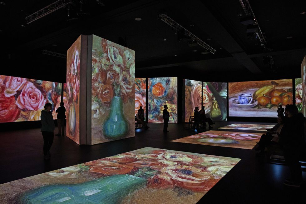 A look at the Monet & Friends immersive experience.