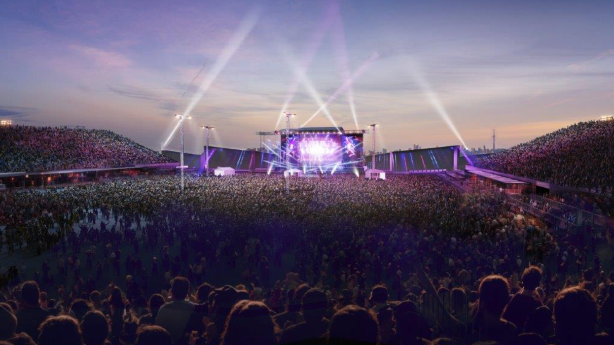 A look at Toronto's new music venue: Rogers Stadium.