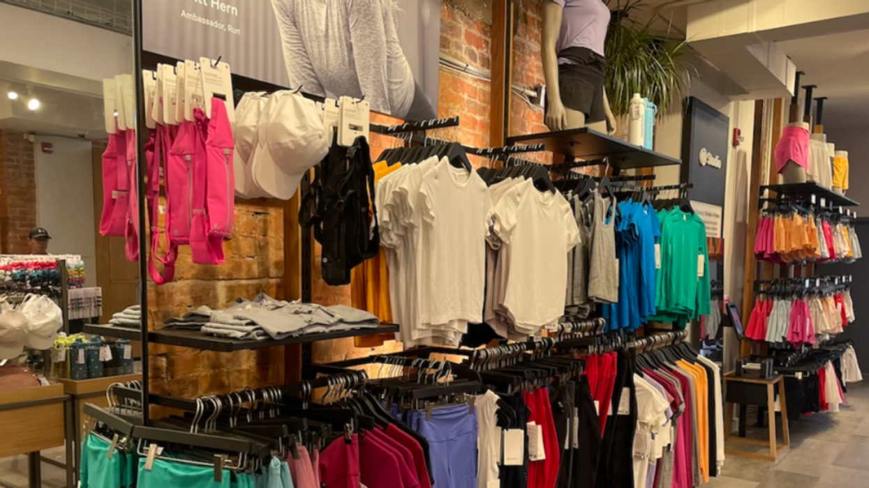 A Lululemon store in Toronto.