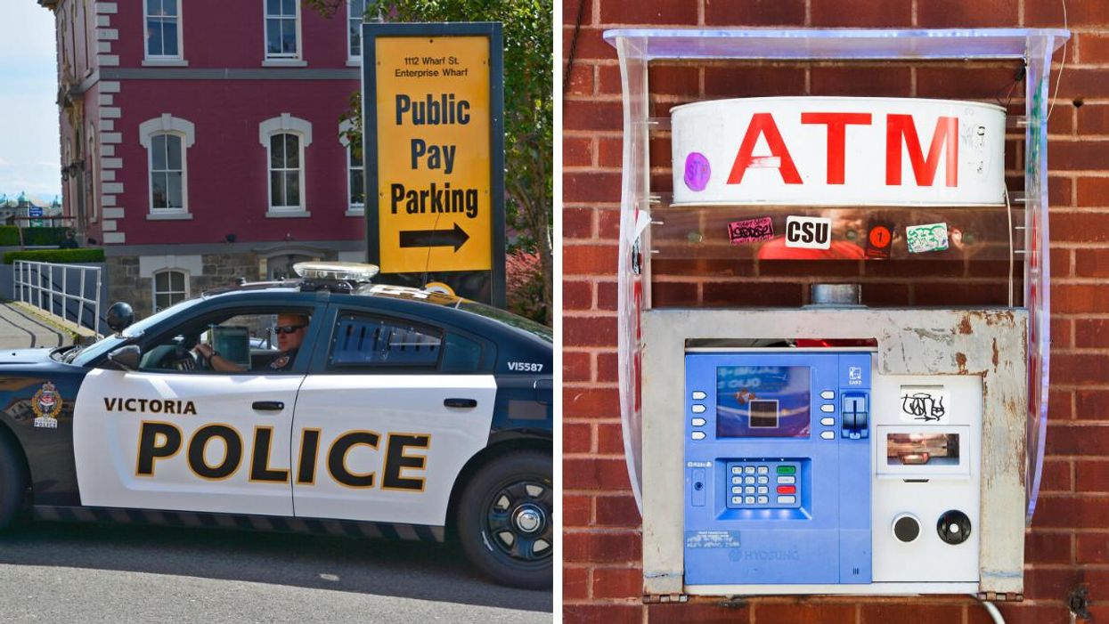 A Man Asked 2 BC Police Officers For Their Help Breaking Into An ATM & This Happened