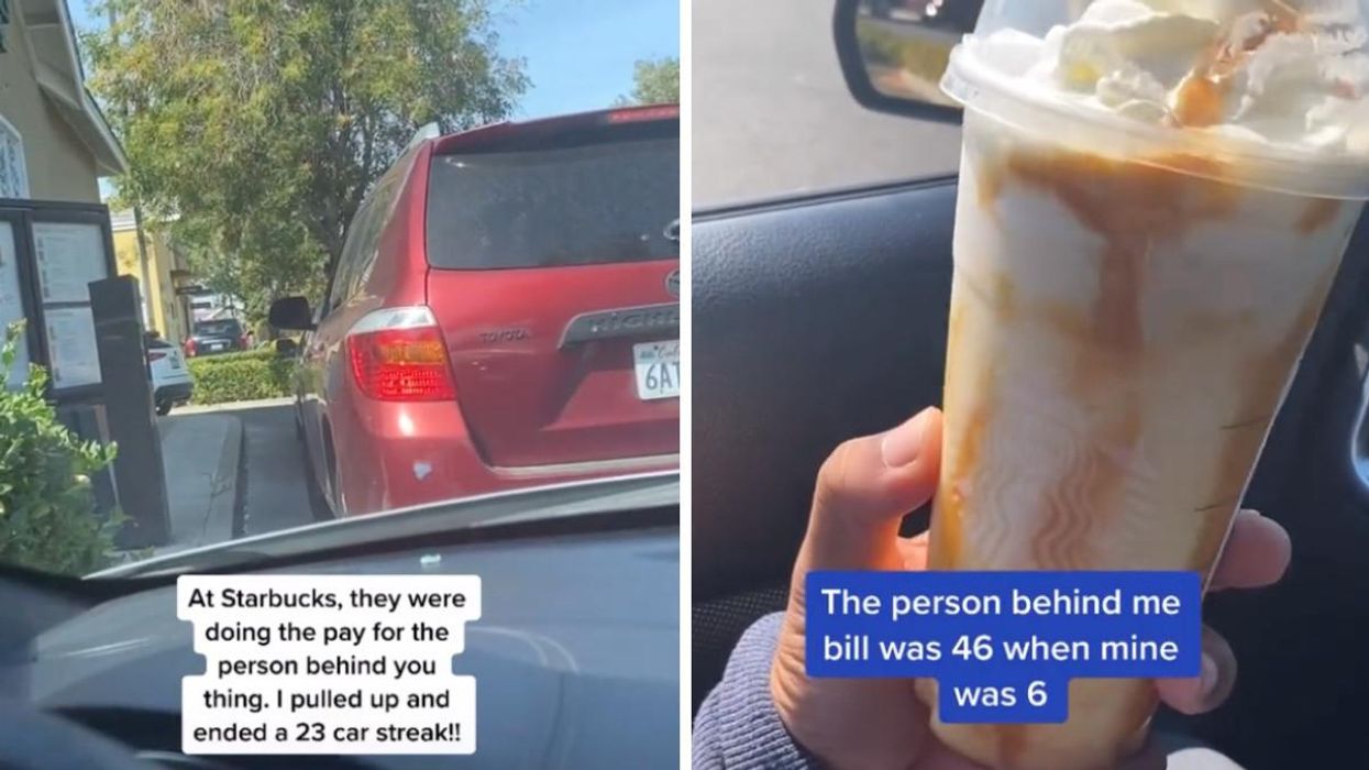 A Man Broke A Starbucks 'Pay It Forward' Streak At 23 Cars & Told TikTok He Was Set Up