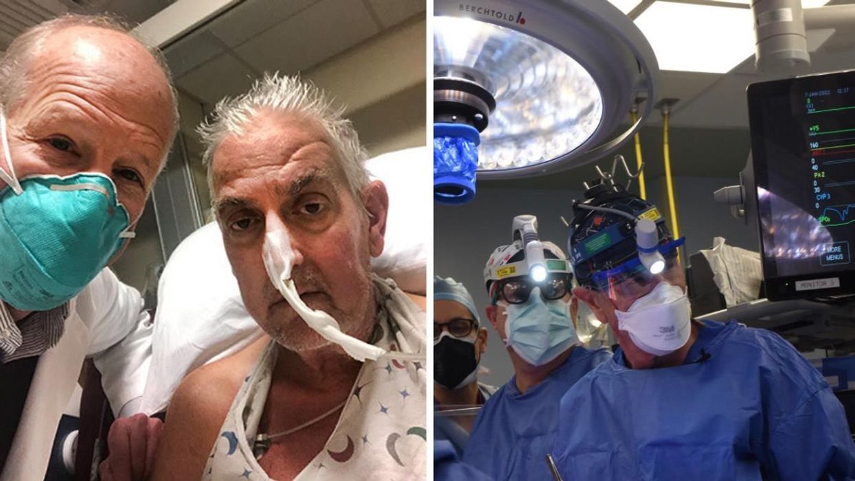 A Man Just Got The World's First Pig Heart Transplant & Some People Are Not Cool With It