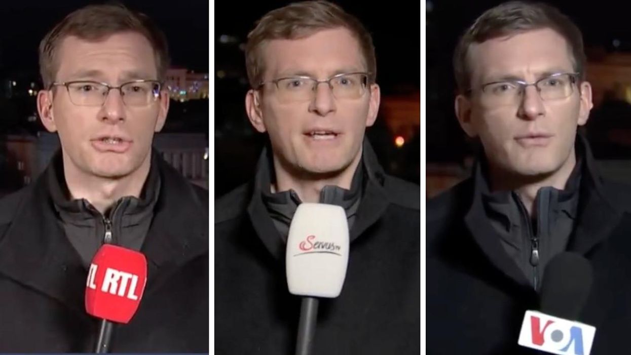 A Man Just Reported On Russia-Ukraine In 6 Different Languages & Twitter Is In Awe (VIDEO)