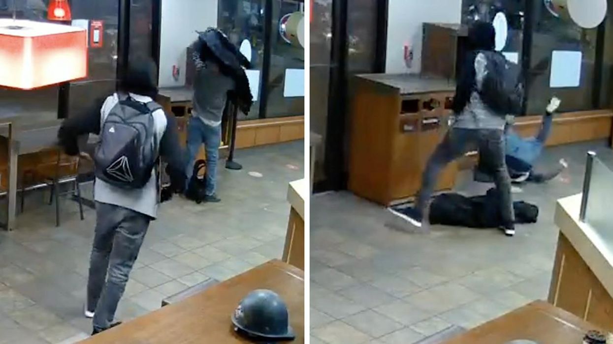 A Man Was Repeatedly Stabbed In Tim Hortons During A 'Random' Attack In Vancouver (VIDEO)
