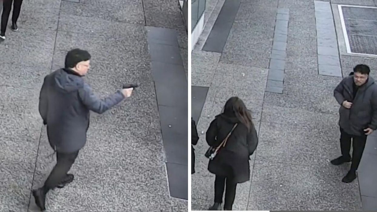 A Man Was Seen Pointing A Gun In Downtown Vancouver & Police Want Help Identifying Him