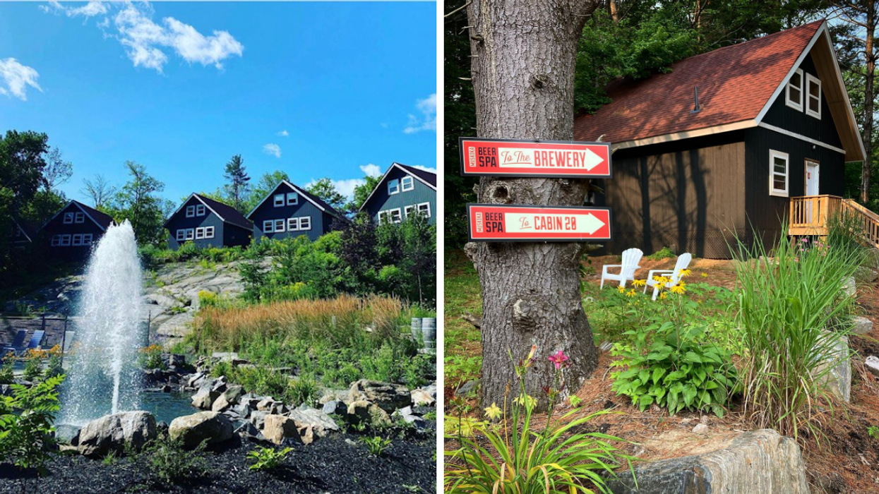 A Massive New 'Beer Spa' Is Opening In Ontario & It Will Be The Largest In The World