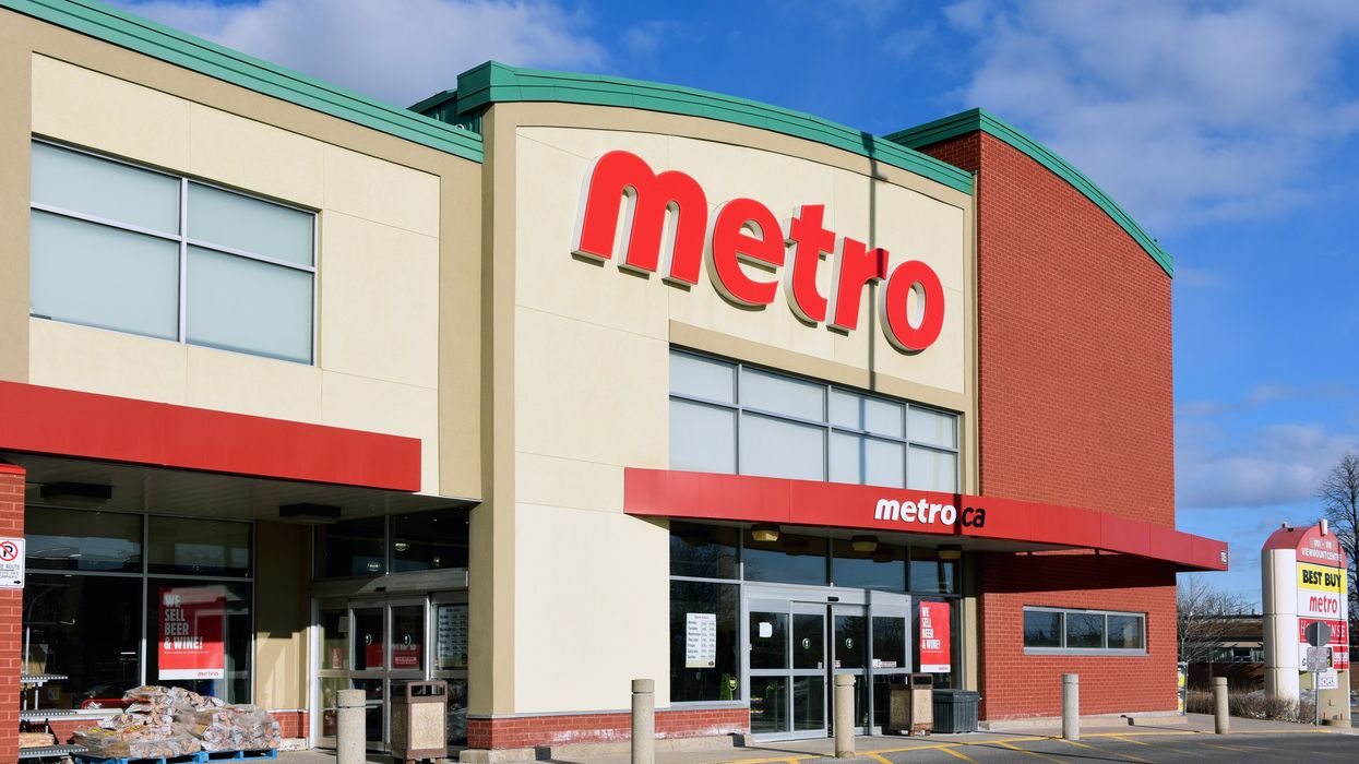 A Metro grocery store.
