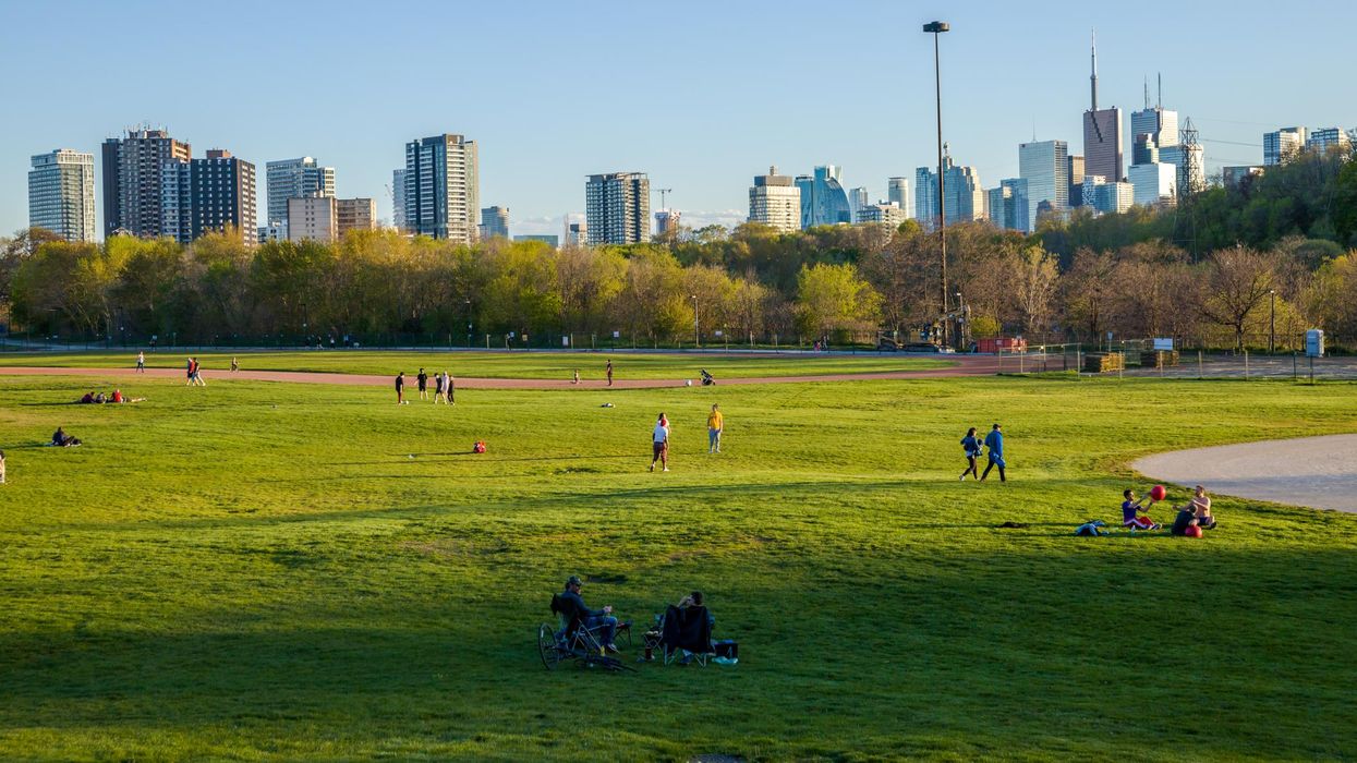 A park in Toronto.