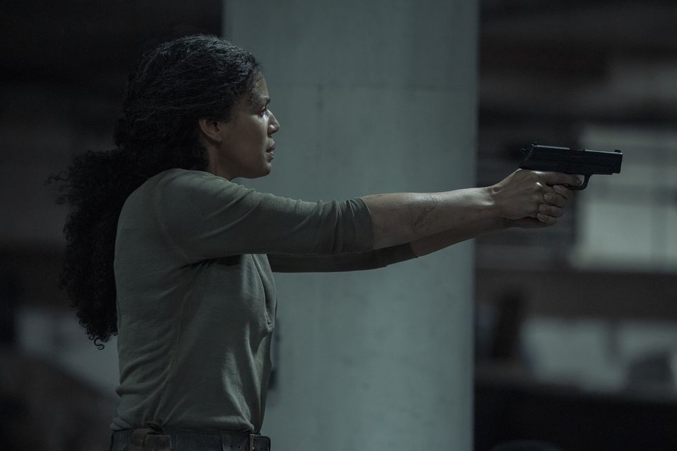 A parkade at the CF Chinook Centre mall was also used for some dramatic scenes.