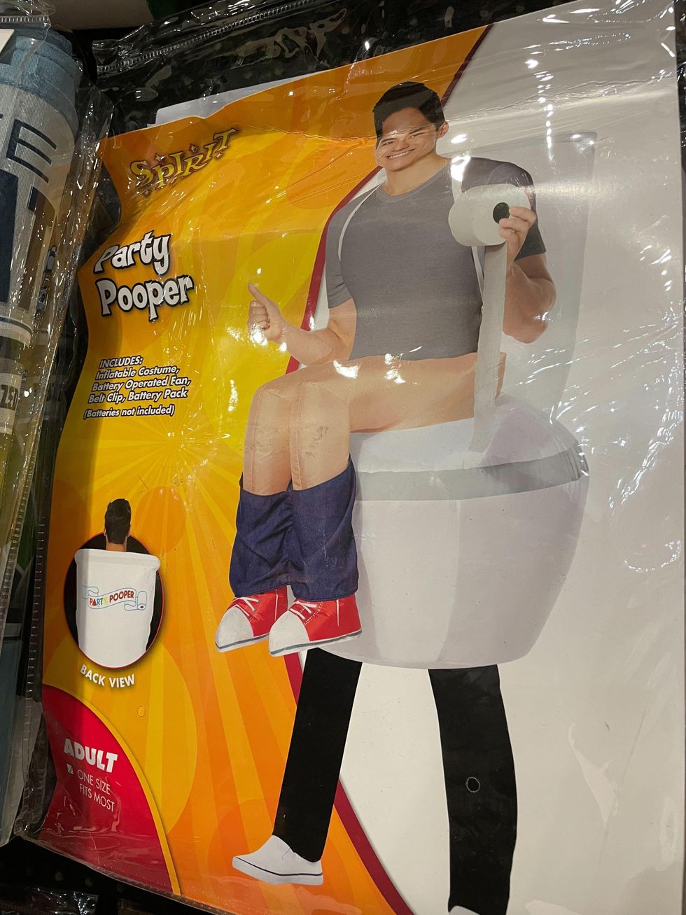 A party pooper costume.