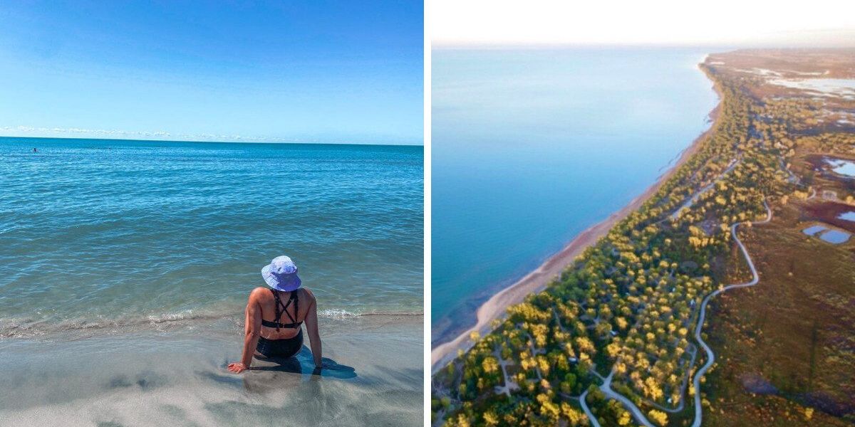 This dreamy Ontario beach has a silky-smooth sandspit that feels like a ...