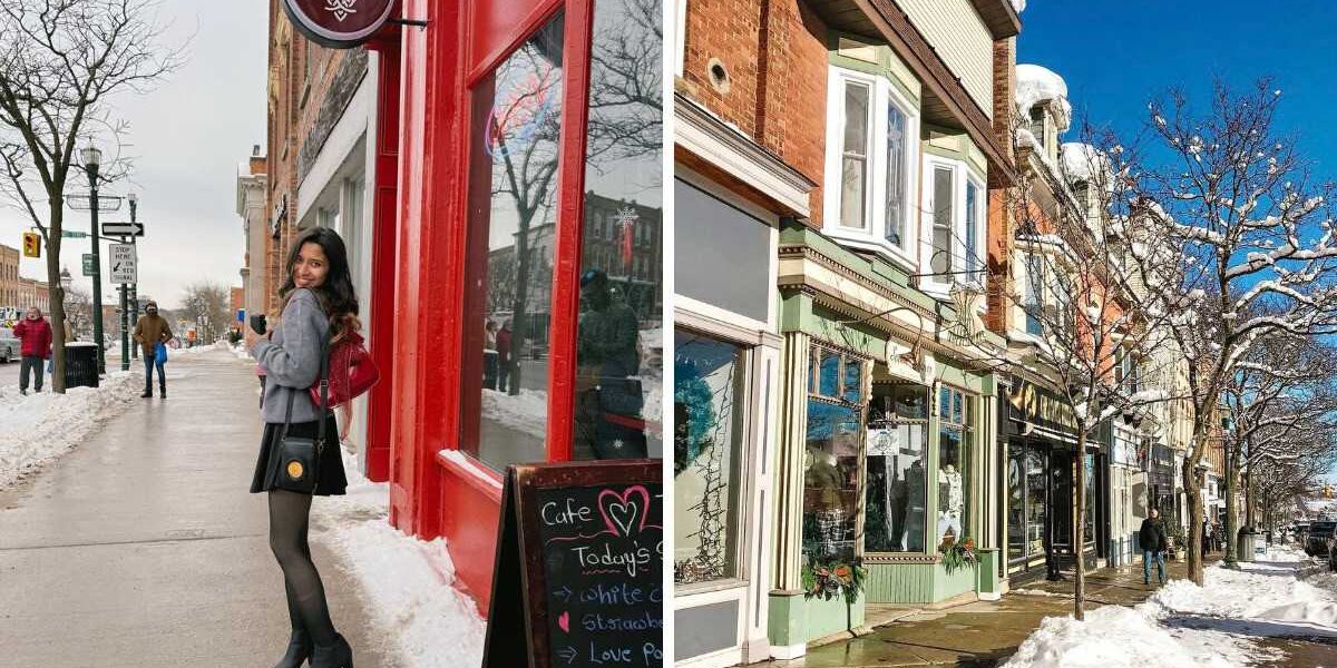 This real-life Hallmark movie town is 1 hour from Toronto and it's a beautiful winter gem