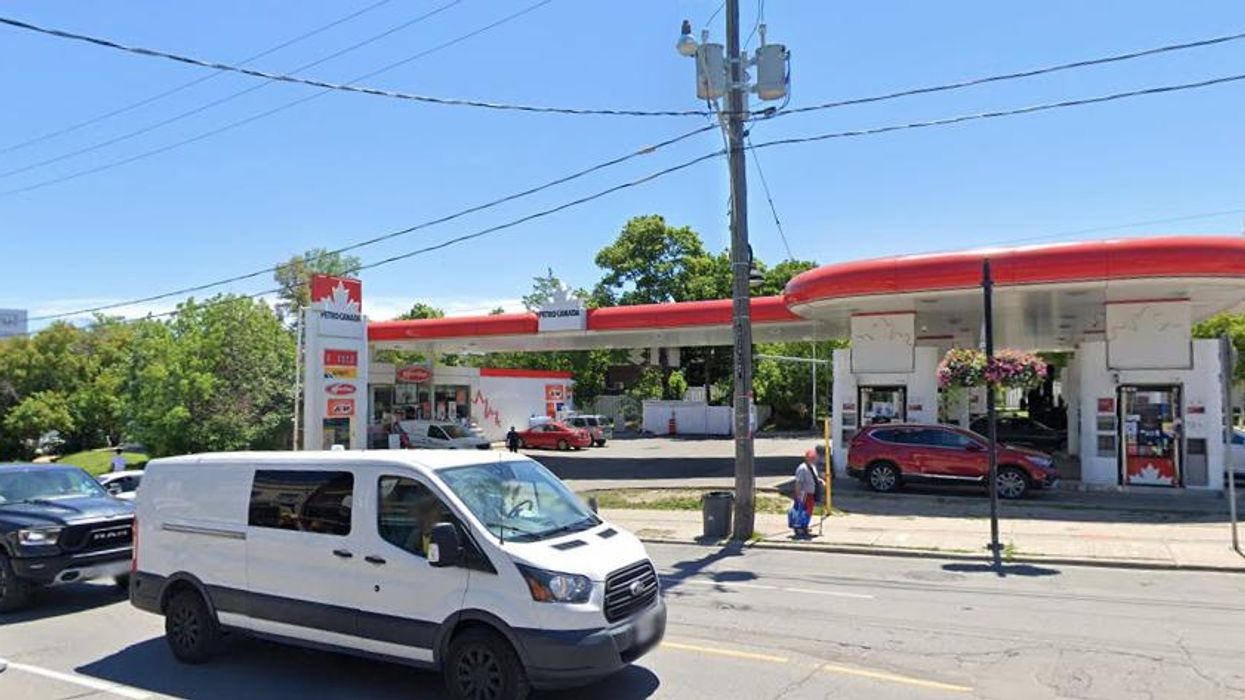 A Petro-Canada gas station.