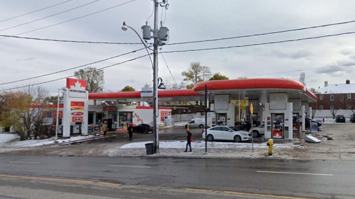 A Petro Canada gas station