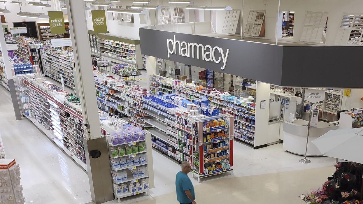 A pharmacy.