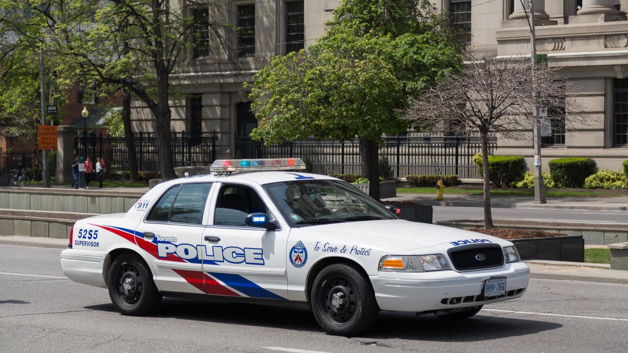 A photo of a Toronto Police car.