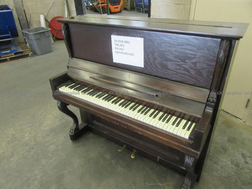 A piano.