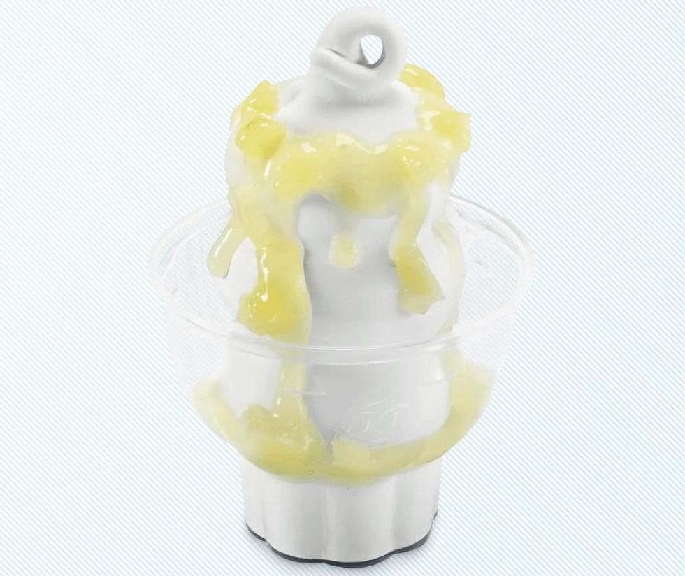 A pineapple sundae.
