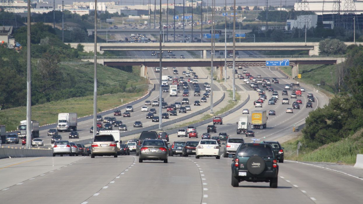 A Plane Has Reportedly Landed On Highway 407 & Lanes Are Now Blocked (PHOTO)