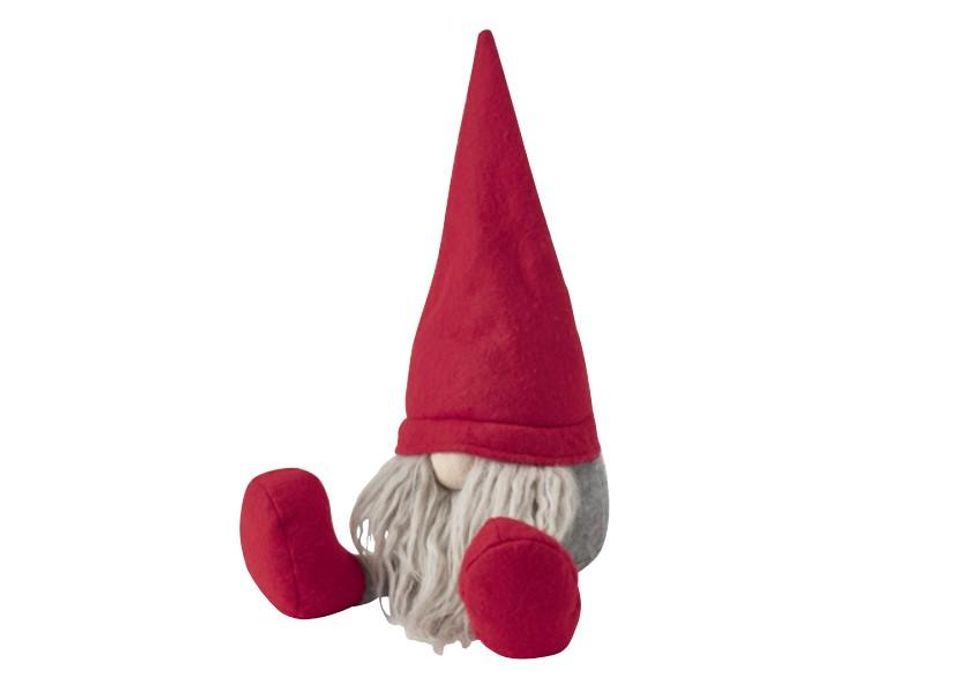 A plush Santa Claus.