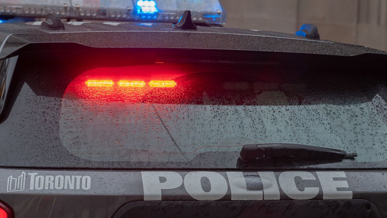 A police car in Toronto.