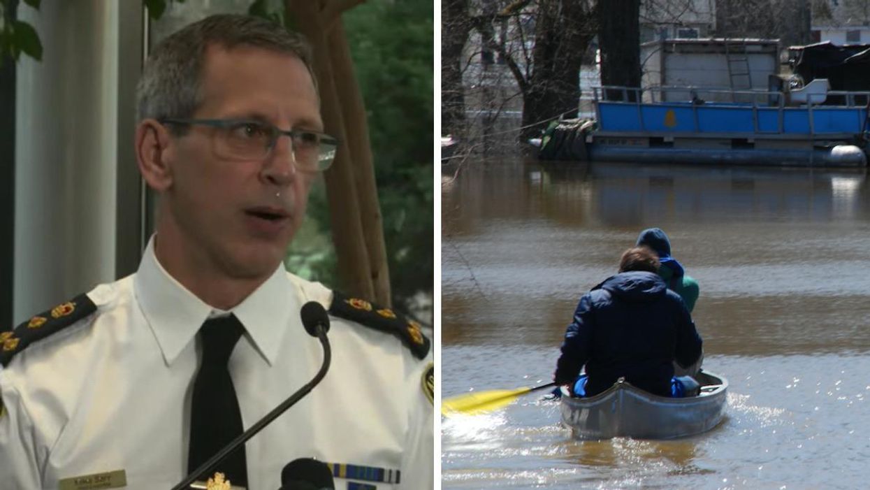A Police Chief In BC Just Went Off At People Who Are Kayaking In The Floods