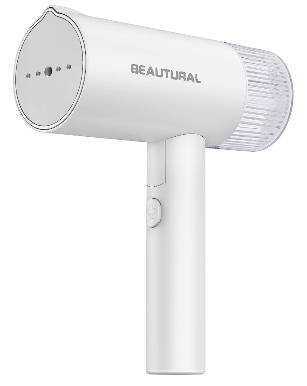 A portable fabric steamer.