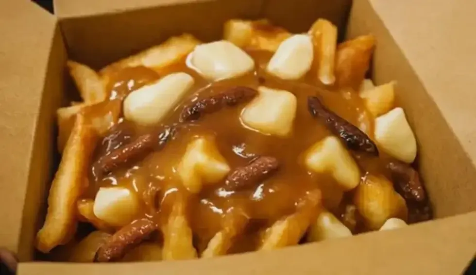 A poutine.