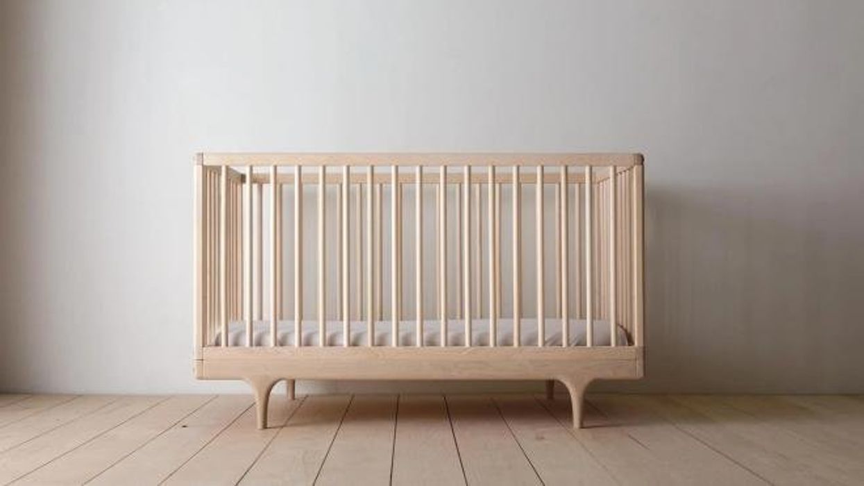 A recalled children's crib.