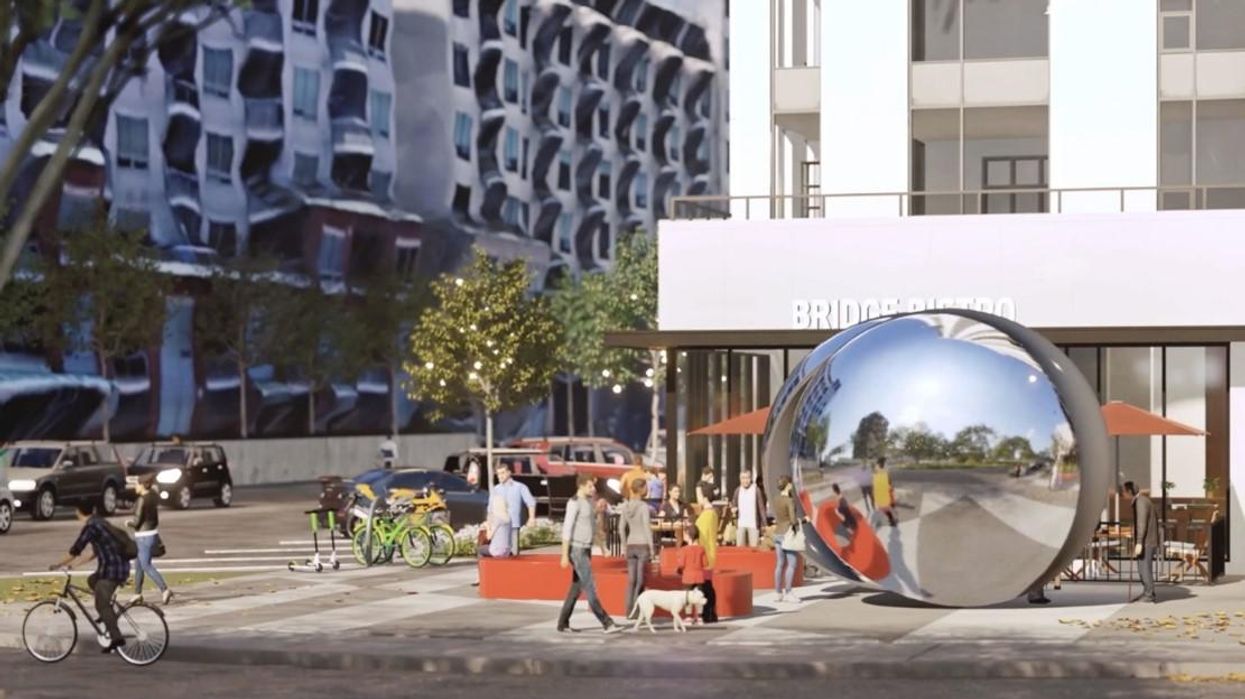 A rendering of the Wishing Well at its new home in Bridgeland.
