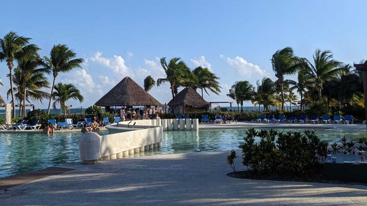 A resort in Playa del Carmen, Mexico.