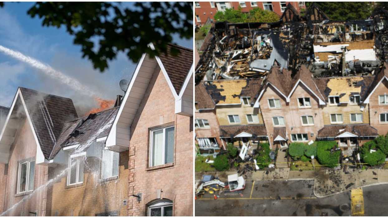 A Richmond Hill Fire Devastated Houses In The Second Huge GTHA Blaze In 24 Hours