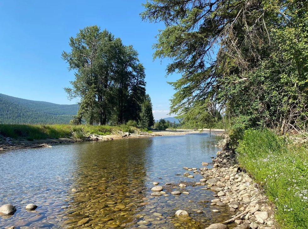 A river in B.C.