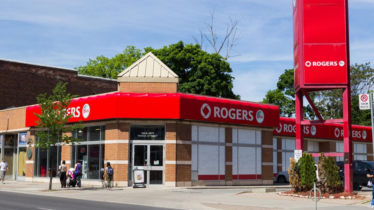 A Rogers store.