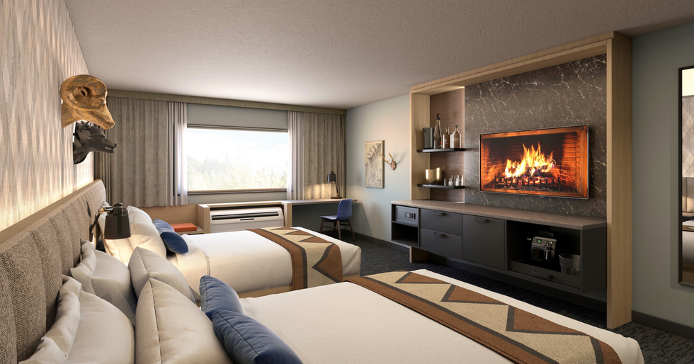 A room at MTN House.