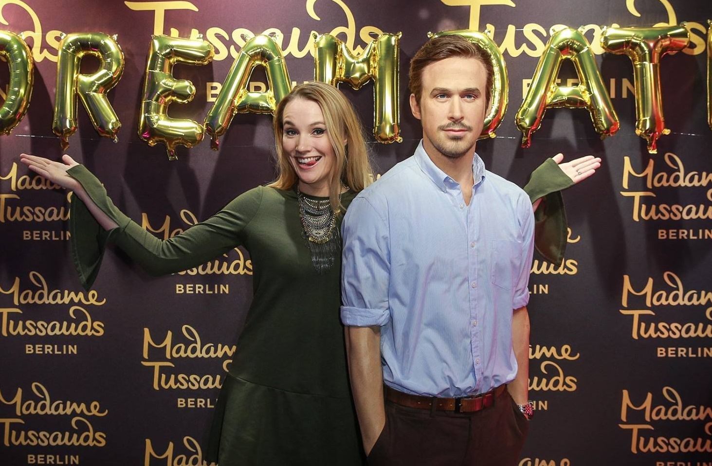 A Ryan Gosling figure at Madame Tussaud's Berlin.