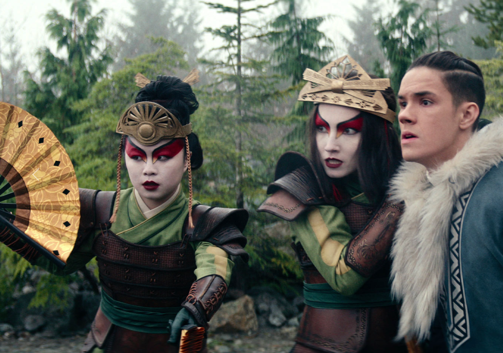 A scene from Avatar: The Last Airbender.