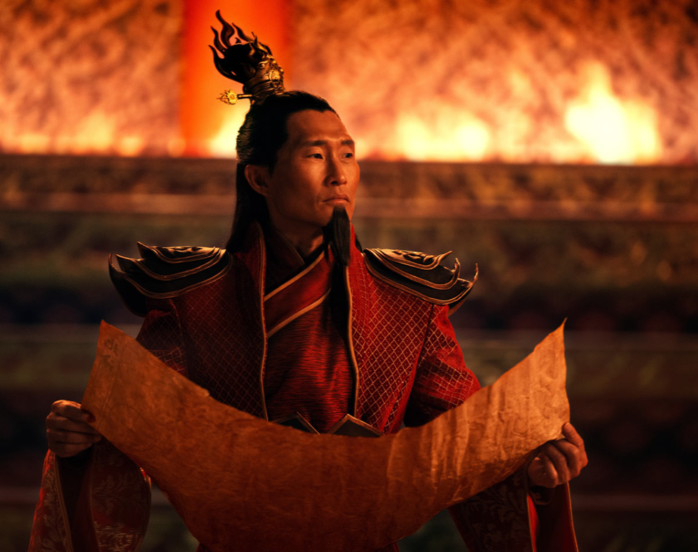 A scene from Avatar: The Last Airbender.