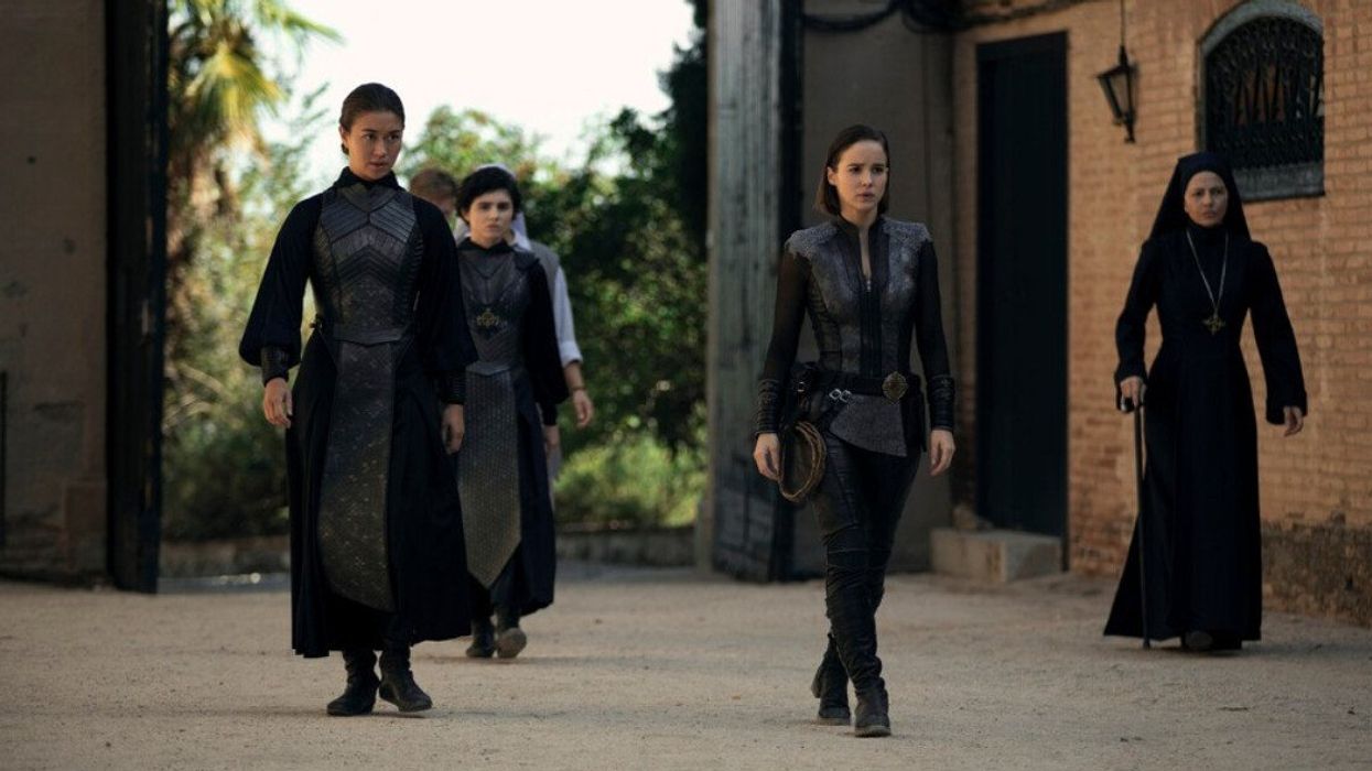 A scene from season 2 of Warrior Nun.