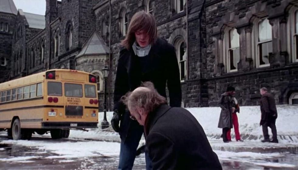 A scene shot at U of T.