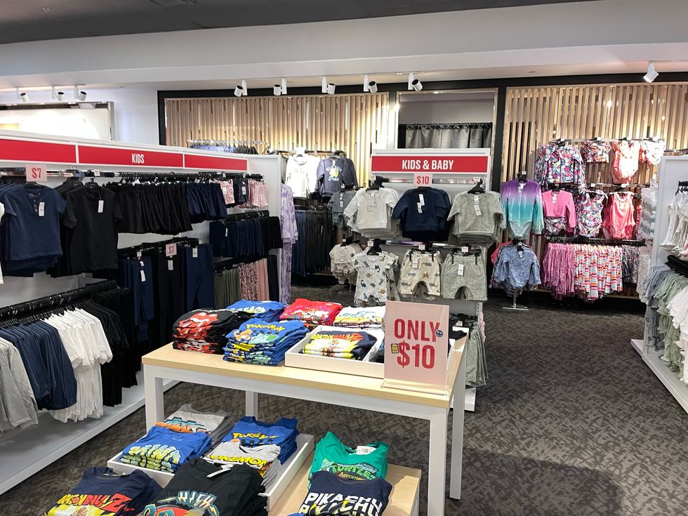 A selection of kids products.