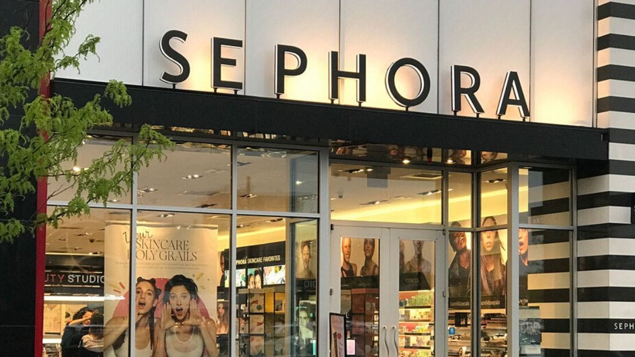 A Sephora store.