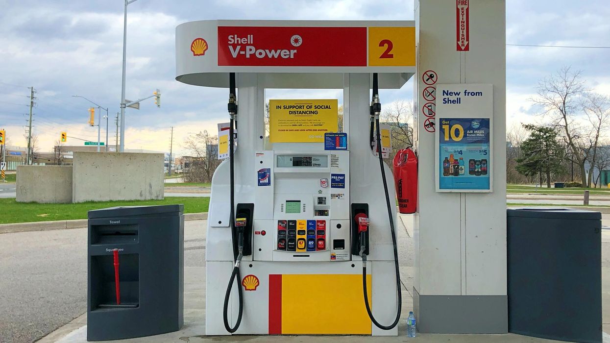 A Shell gas station in Ontario.