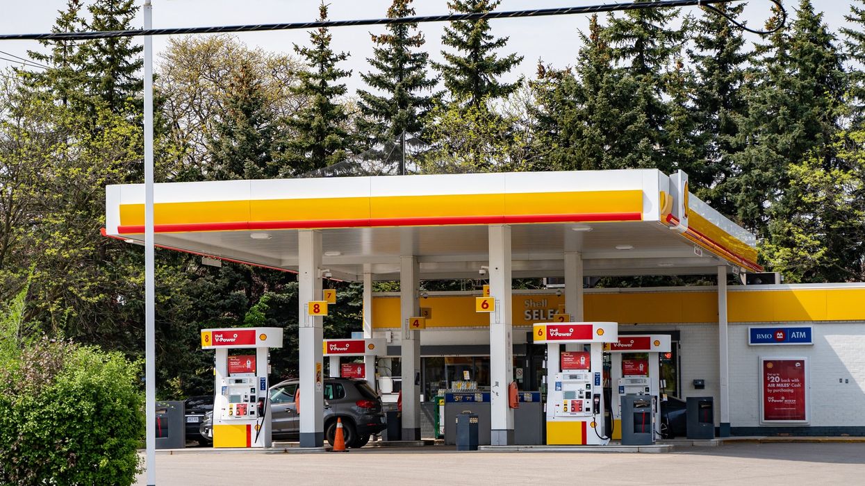 A Shell gas station in Ontario.