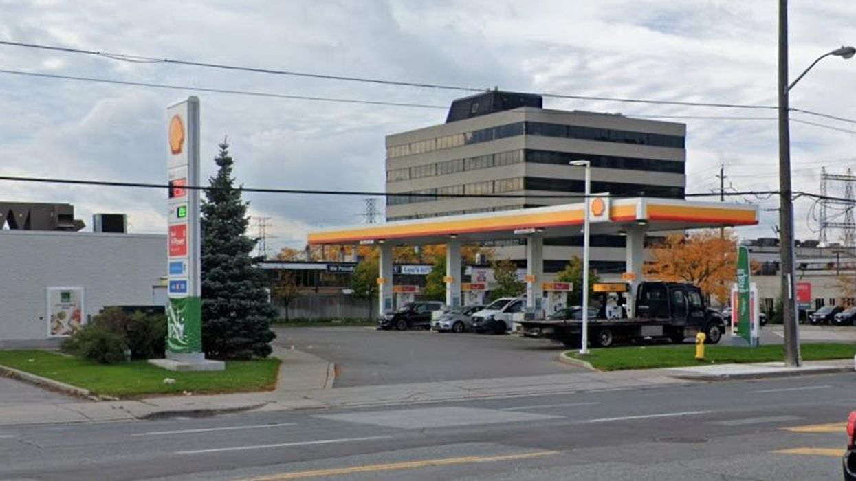 A Shell gas station in Toronto.