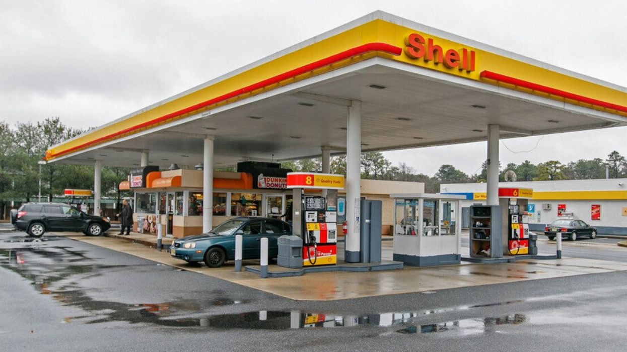 A Shell gas station